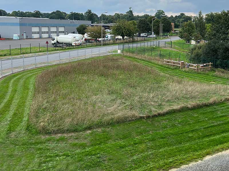 Réduction de la surface de tonte