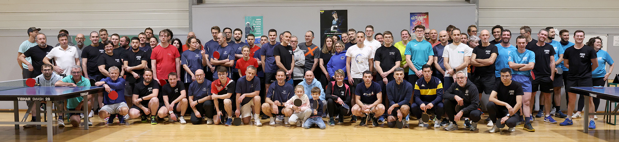 Tournoi corporatif de tennis de table 2025